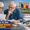 Bugetul pe 2026: ajutoare pentru pensionari și pensii menținute la nivelul din 2025
